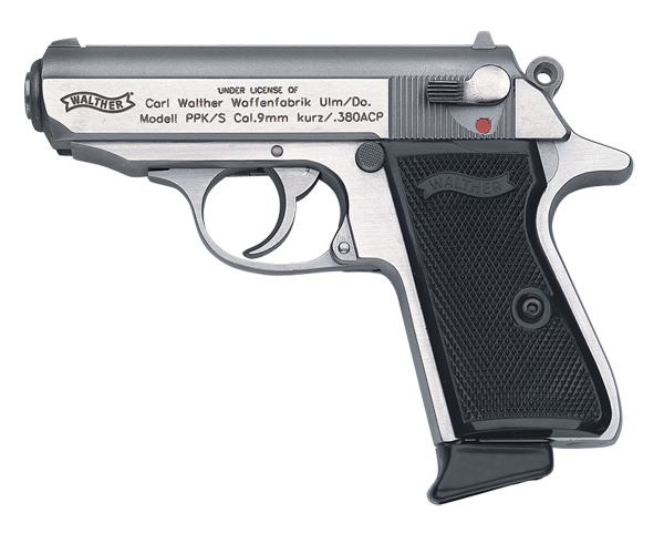 Walther PPK/S Stainless 380 ACP