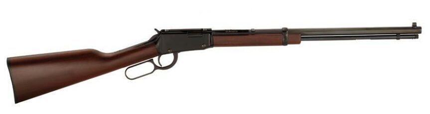 Henry Lever Action Octagon Frontier Rifle 22LR H001T