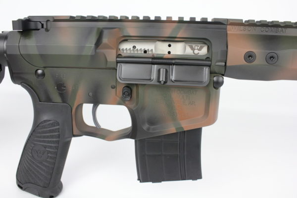 Wilson Combat Super Sniper .224 Valkyrie Fluted  20" Forest Camo