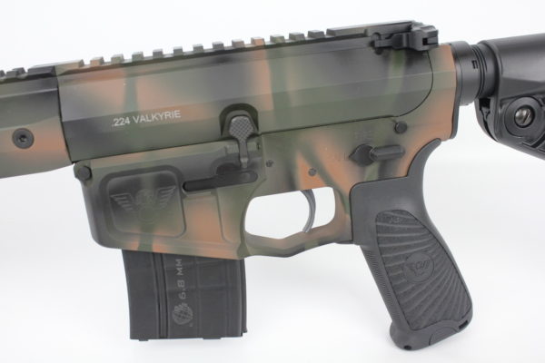 Wilson Combat Super Sniper .224 Valkyrie Fluted  20" Forest Camo