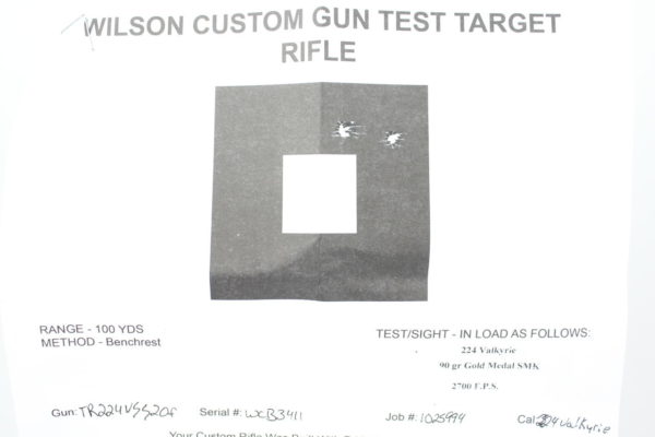 Wilson Combat Super Sniper .224 Valkyrie Fluted  20" Forest Camo