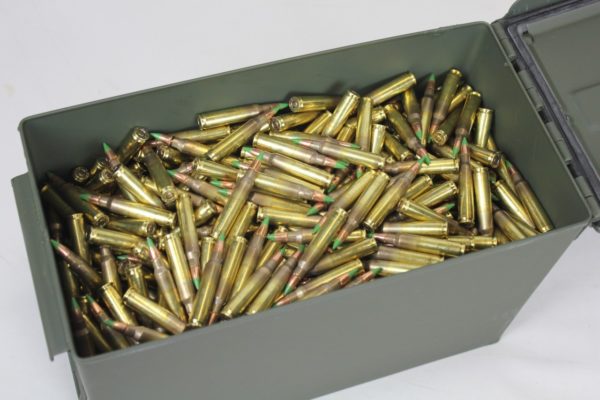 Federal 5.56 Nato 1000 Rounds Green Tip XM855 62GR 556