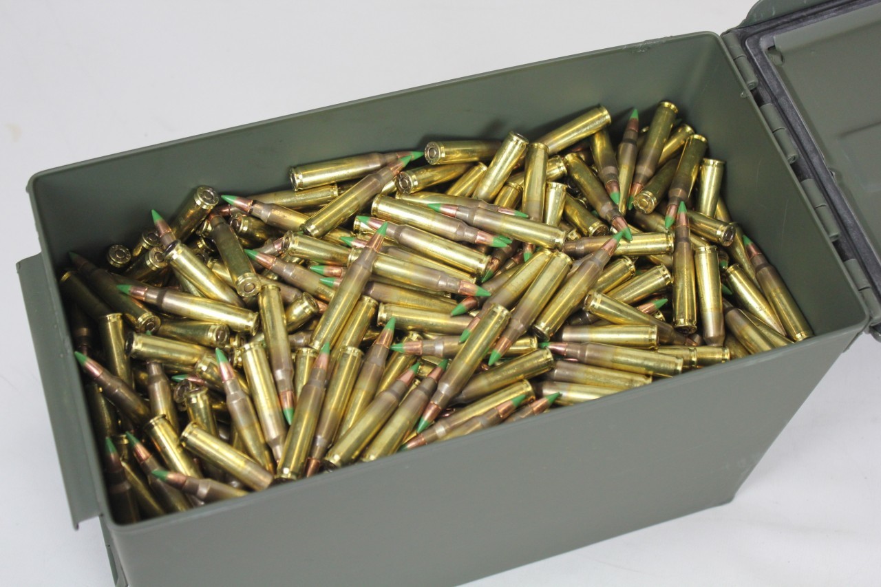 Federal 5 56 Nato 1000 Rounds Green Tip XM855 62GR 556