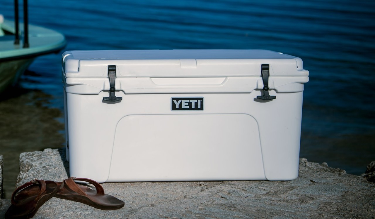 YETI Tundra 65 qt Insulated Cooler, White