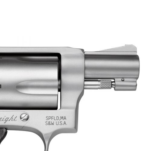 Gunners Firearms LLC  Smith & Wesson Model 637, Double Action, Small  Revolver, 38 Special, 1.875 Barrel, Alloy Frame, Stainless Finish, Laser  Grip, Fixed Sights, 5Rd, Crimson Trace Laser 163052