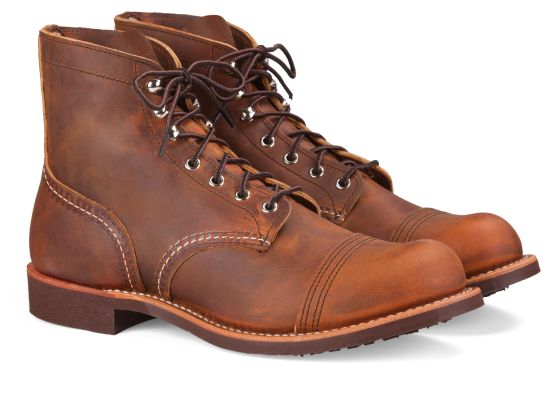 red wing iron ranger copper rough and tough
