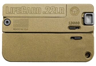 Trailblazer Firearms Lifecard 22LR Discreet Carry Pistol BB