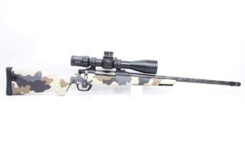 Gunwerks ClymR 300 PRC GLR Ti 20" Tectonic Tan w/ Kahles K525i MOAK