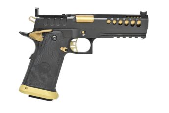 Watchtower Firearms Demolitia 9MM 5" Gold/Black